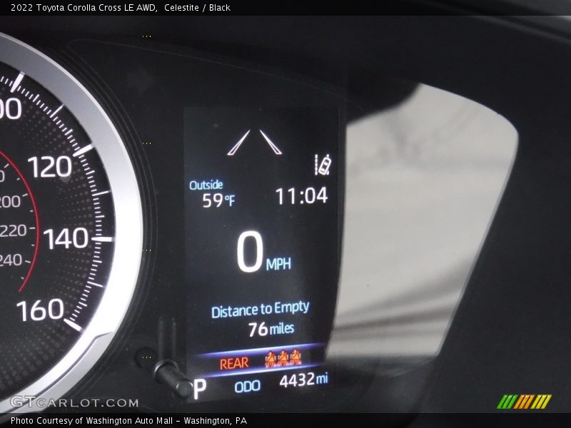Celestite / Black 2022 Toyota Corolla Cross LE AWD