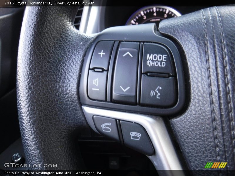  2016 Highlander LE Steering Wheel