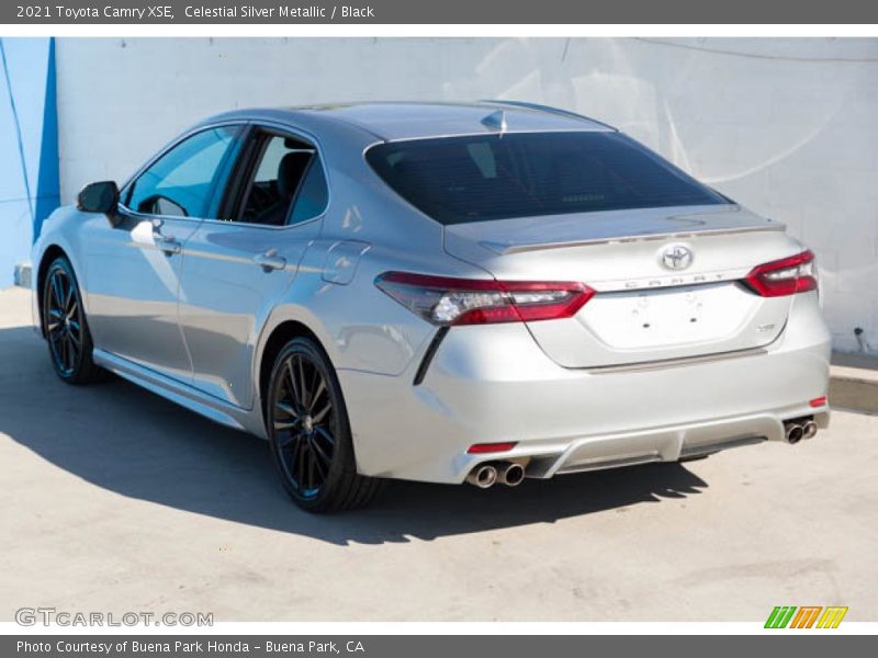 Celestial Silver Metallic / Black 2021 Toyota Camry XSE