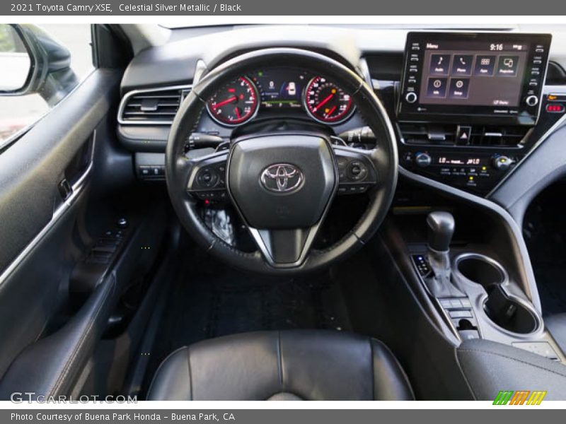 Celestial Silver Metallic / Black 2021 Toyota Camry XSE
