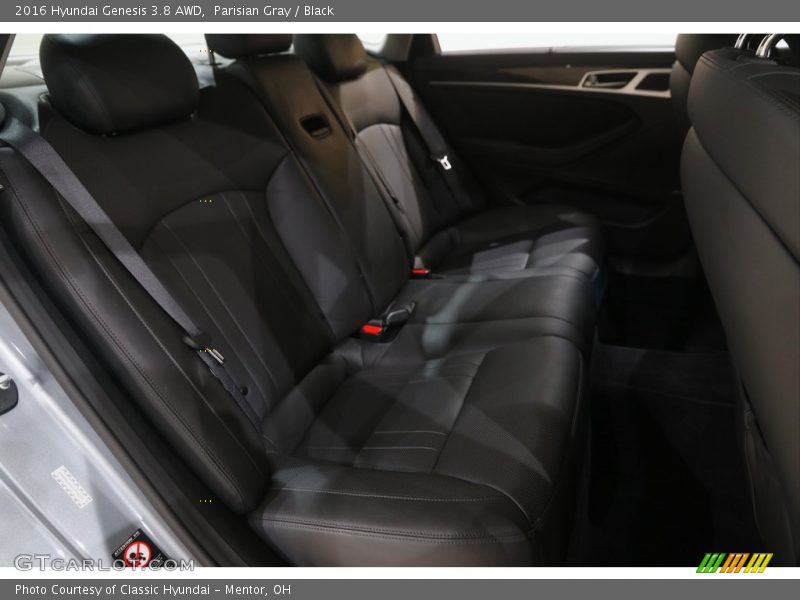 Parisian Gray / Black 2016 Hyundai Genesis 3.8 AWD