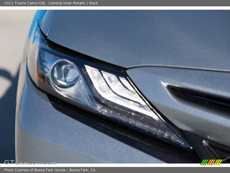 Celestial Silver Metallic / Black 2021 Toyota Camry XSE