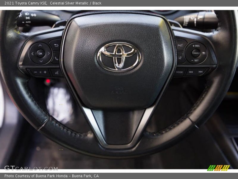 Celestial Silver Metallic / Black 2021 Toyota Camry XSE