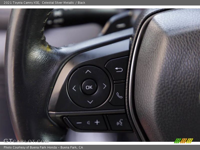 Celestial Silver Metallic / Black 2021 Toyota Camry XSE