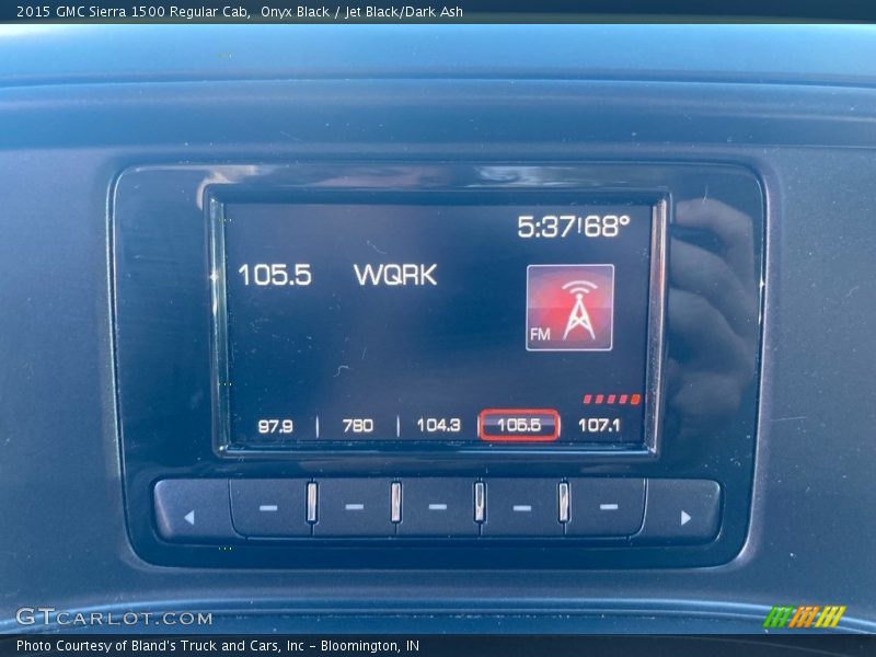 Onyx Black / Jet Black/Dark Ash 2015 GMC Sierra 1500 Regular Cab