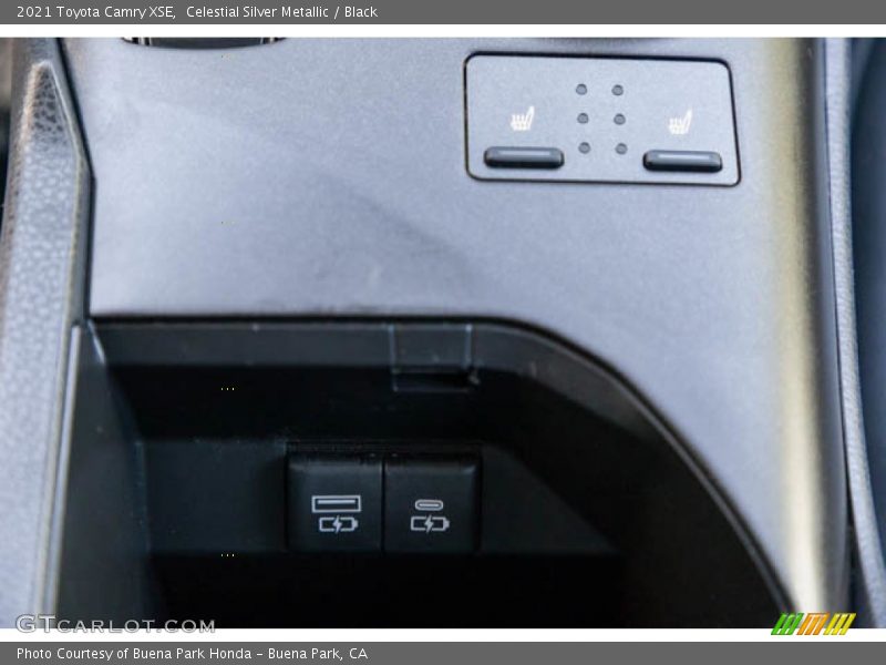 Celestial Silver Metallic / Black 2021 Toyota Camry XSE