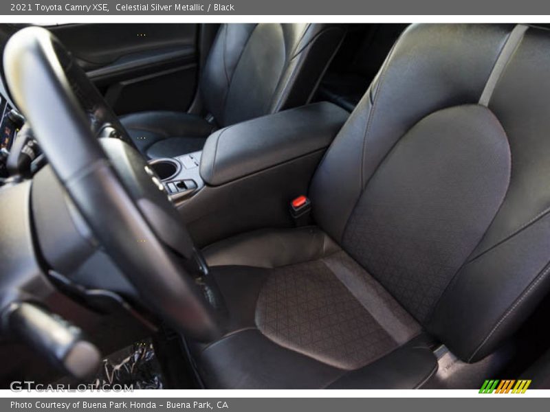 Celestial Silver Metallic / Black 2021 Toyota Camry XSE