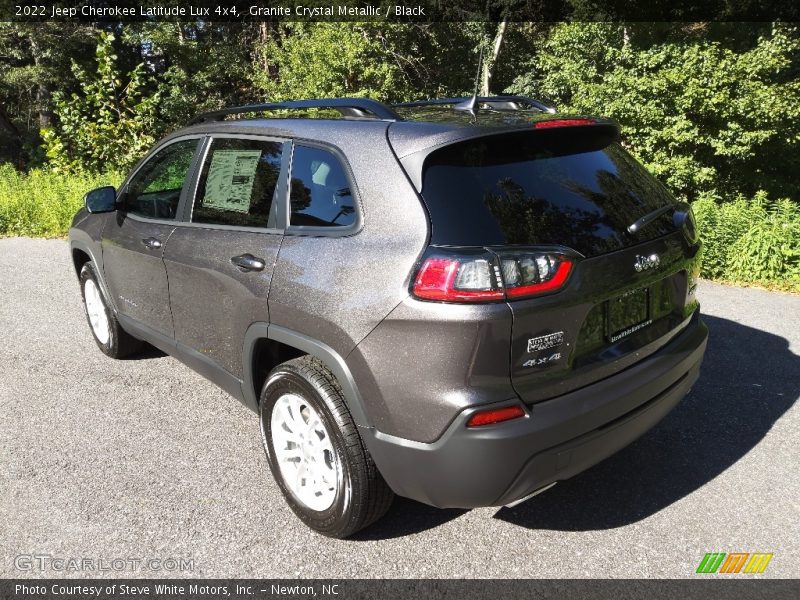 Granite Crystal Metallic / Black 2022 Jeep Cherokee Latitude Lux 4x4