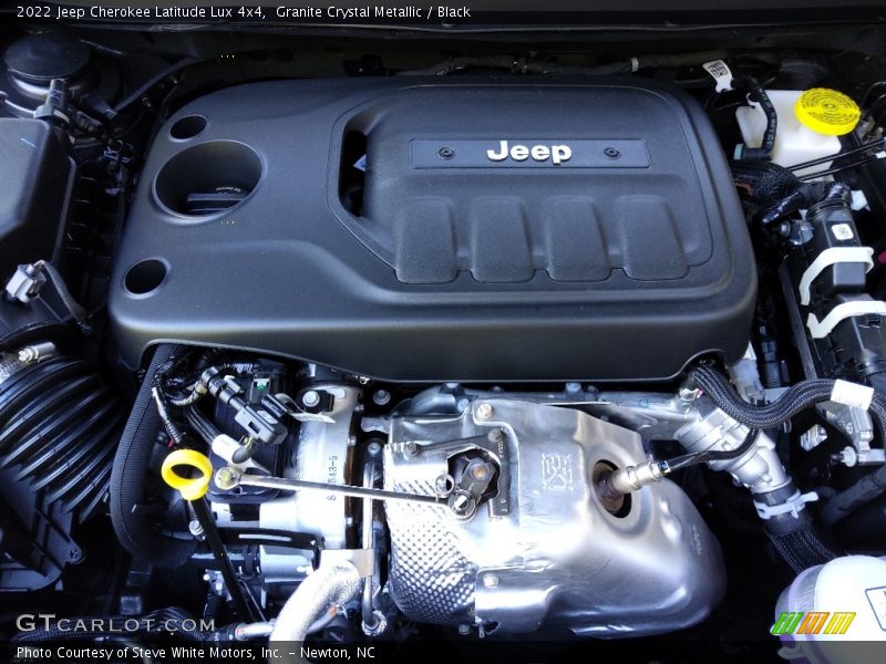 Granite Crystal Metallic / Black 2022 Jeep Cherokee Latitude Lux 4x4