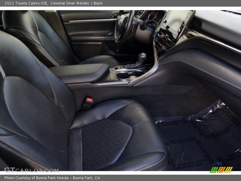 Celestial Silver Metallic / Black 2021 Toyota Camry XSE