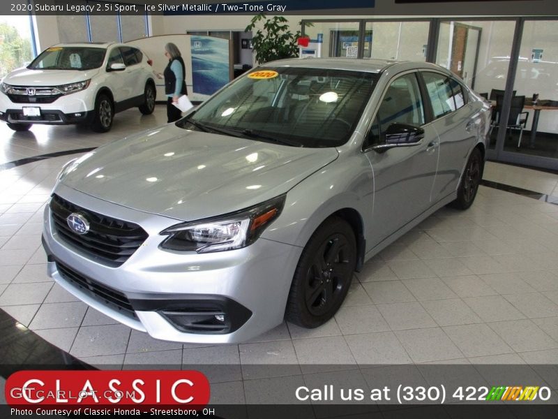 Ice Silver Metallic / Two-Tone Gray 2020 Subaru Legacy 2.5i Sport