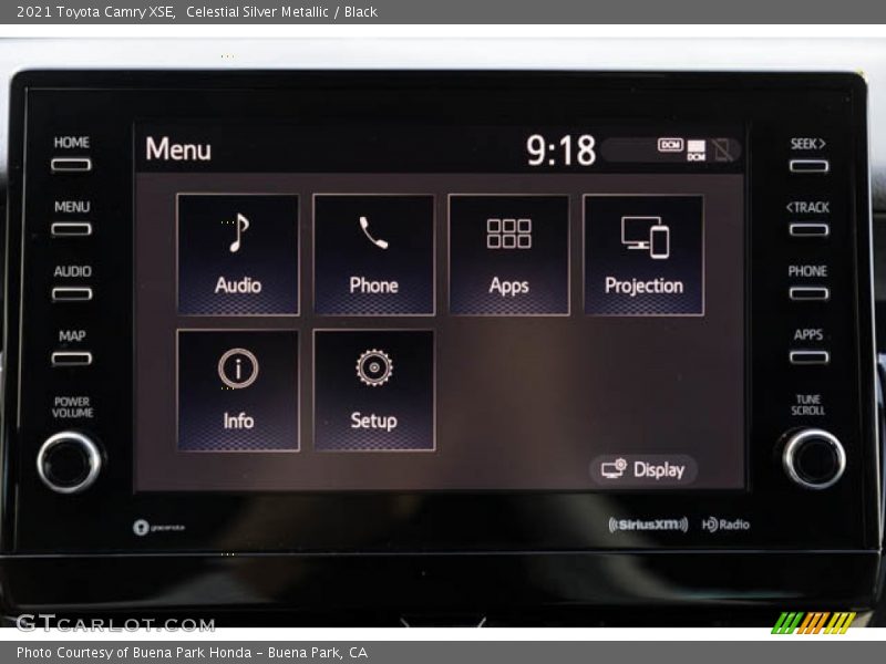 Celestial Silver Metallic / Black 2021 Toyota Camry XSE