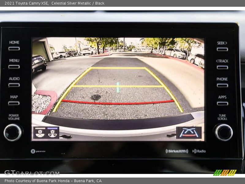 Celestial Silver Metallic / Black 2021 Toyota Camry XSE