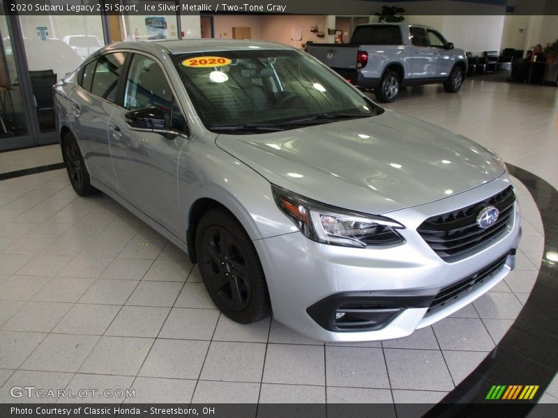 Ice Silver Metallic / Two-Tone Gray 2020 Subaru Legacy 2.5i Sport