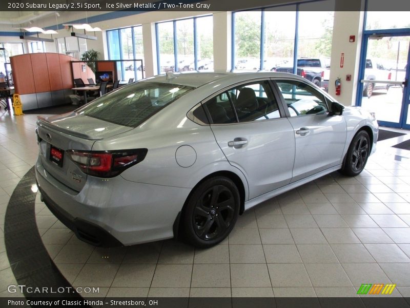 Ice Silver Metallic / Two-Tone Gray 2020 Subaru Legacy 2.5i Sport