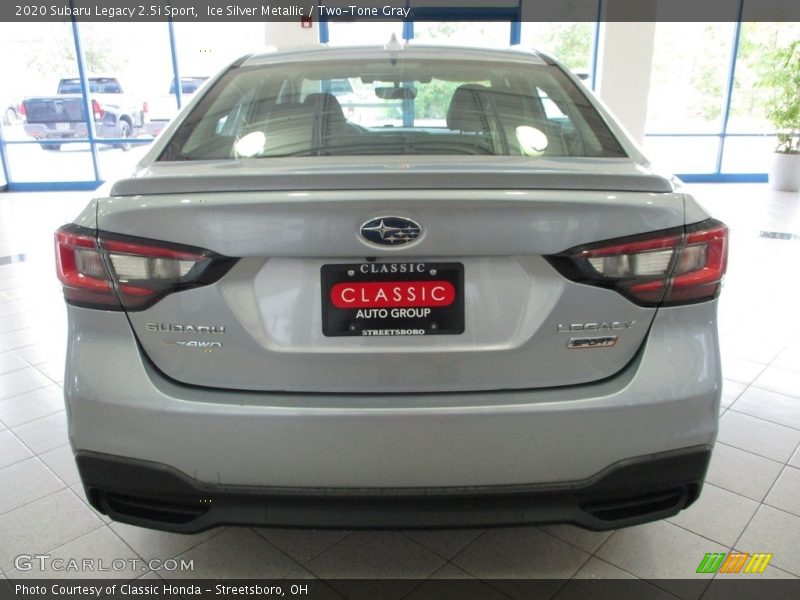 Ice Silver Metallic / Two-Tone Gray 2020 Subaru Legacy 2.5i Sport