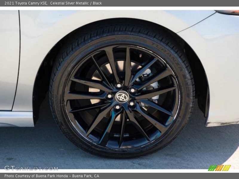 Celestial Silver Metallic / Black 2021 Toyota Camry XSE