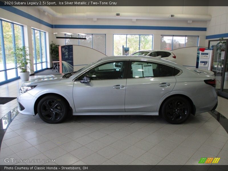 Ice Silver Metallic / Two-Tone Gray 2020 Subaru Legacy 2.5i Sport