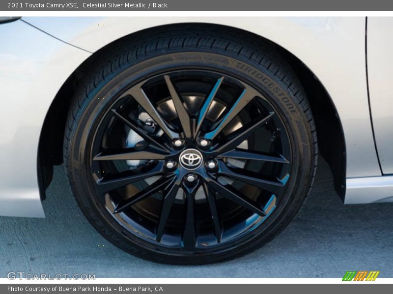 Celestial Silver Metallic / Black 2021 Toyota Camry XSE