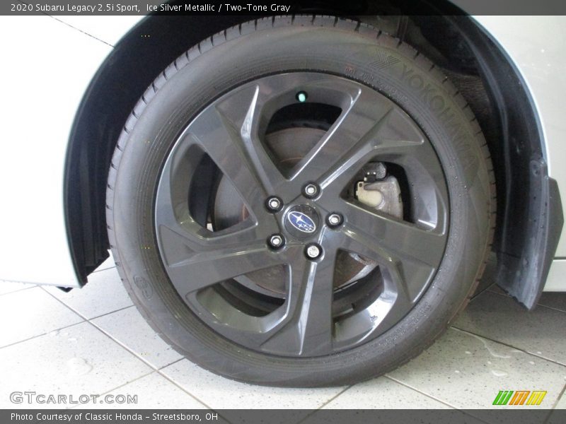 Ice Silver Metallic / Two-Tone Gray 2020 Subaru Legacy 2.5i Sport