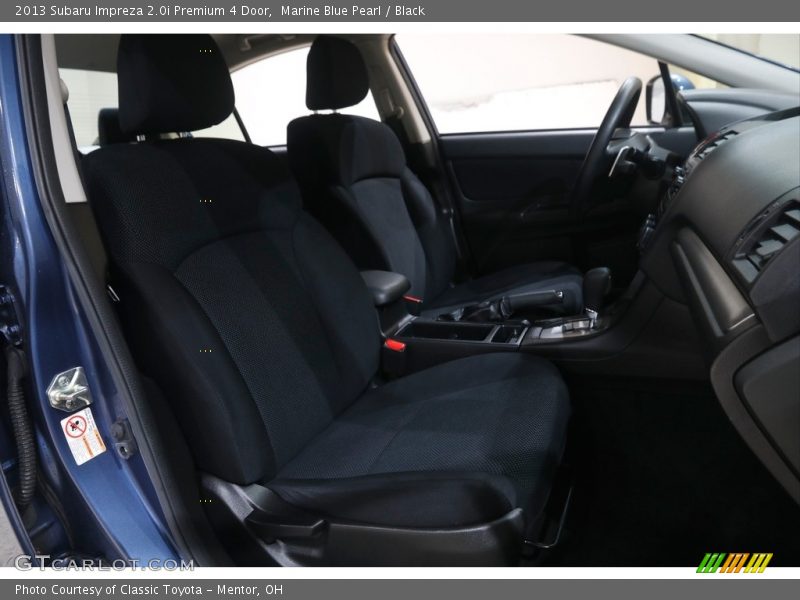 Marine Blue Pearl / Black 2013 Subaru Impreza 2.0i Premium 4 Door