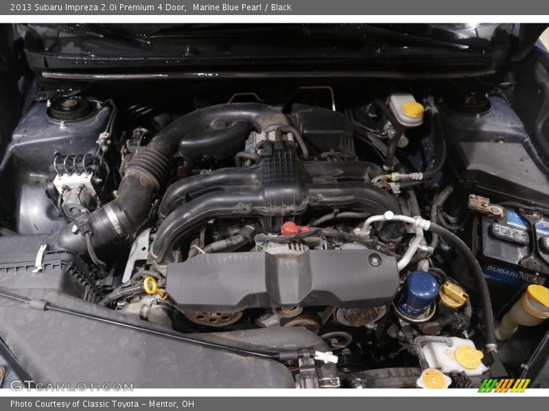 Marine Blue Pearl / Black 2013 Subaru Impreza 2.0i Premium 4 Door