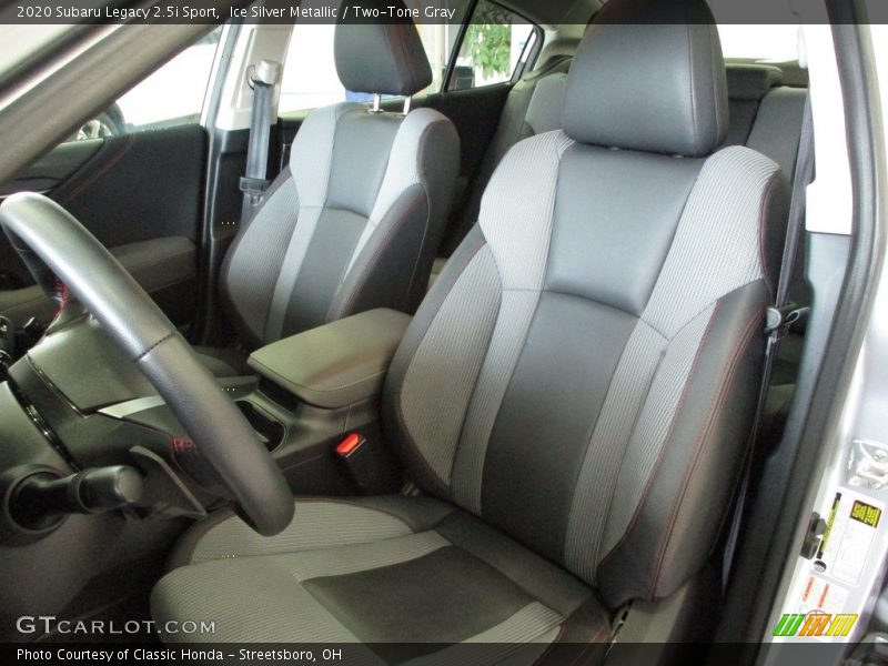 Ice Silver Metallic / Two-Tone Gray 2020 Subaru Legacy 2.5i Sport