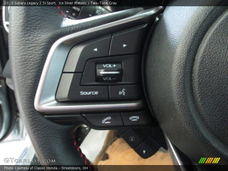 Ice Silver Metallic / Two-Tone Gray 2020 Subaru Legacy 2.5i Sport