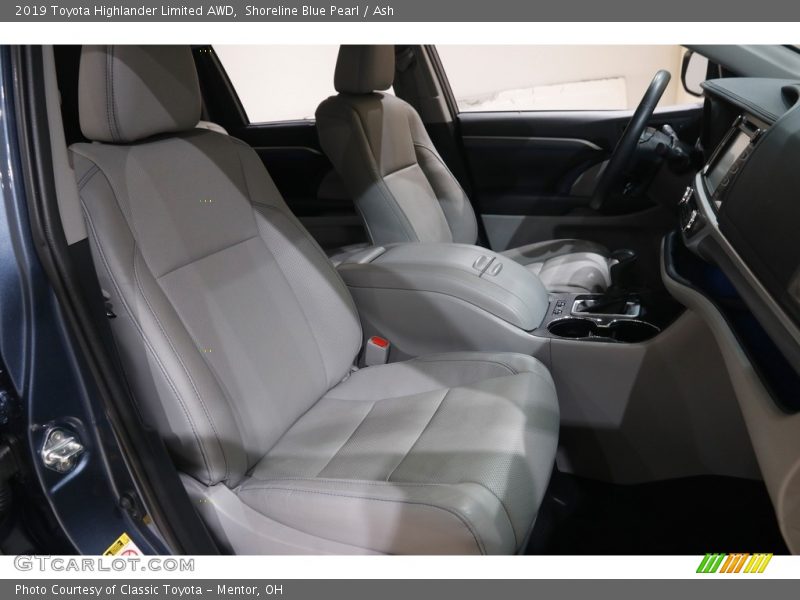 Shoreline Blue Pearl / Ash 2019 Toyota Highlander Limited AWD
