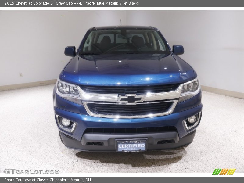 Pacific Blue Metallic / Jet Black 2019 Chevrolet Colorado LT Crew Cab 4x4