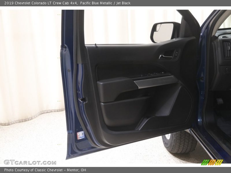 Pacific Blue Metallic / Jet Black 2019 Chevrolet Colorado LT Crew Cab 4x4