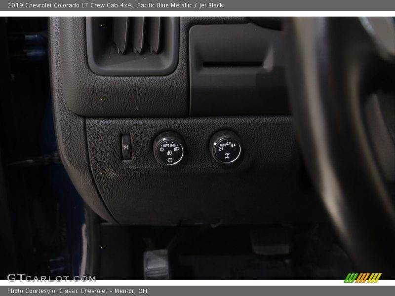 Pacific Blue Metallic / Jet Black 2019 Chevrolet Colorado LT Crew Cab 4x4