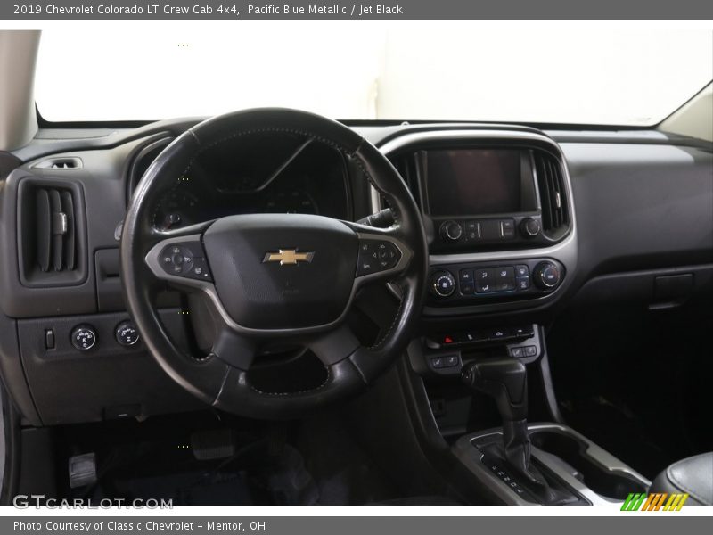 Pacific Blue Metallic / Jet Black 2019 Chevrolet Colorado LT Crew Cab 4x4
