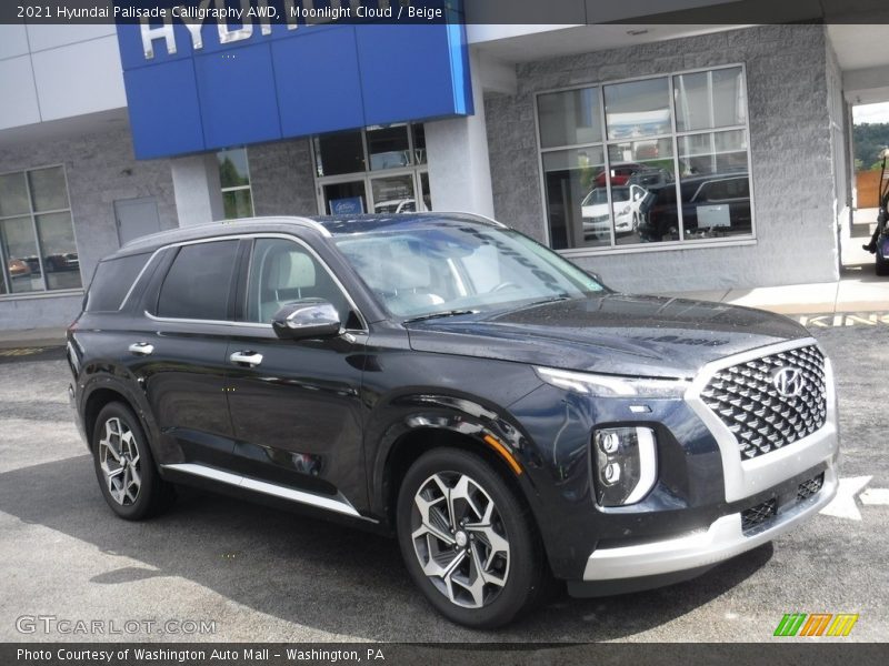 Front 3/4 View of 2021 Palisade Calligraphy AWD