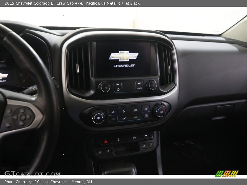 Pacific Blue Metallic / Jet Black 2019 Chevrolet Colorado LT Crew Cab 4x4