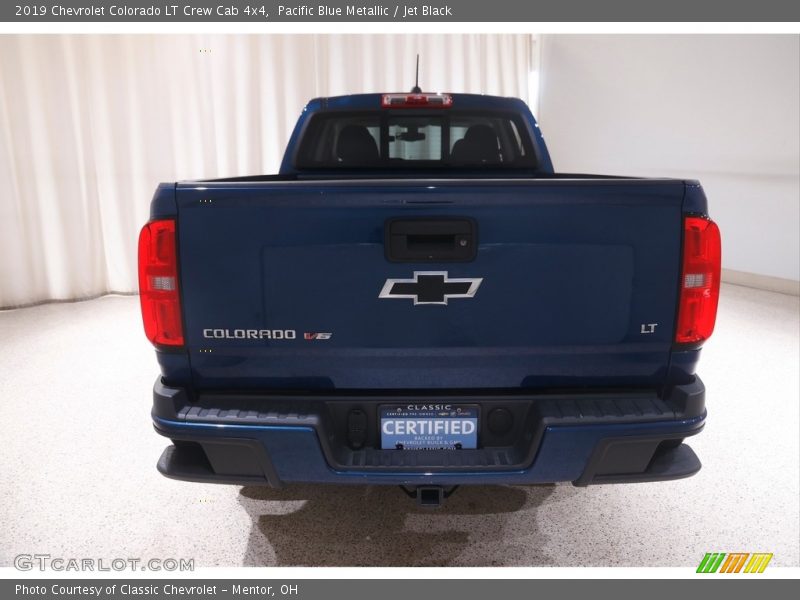 Pacific Blue Metallic / Jet Black 2019 Chevrolet Colorado LT Crew Cab 4x4