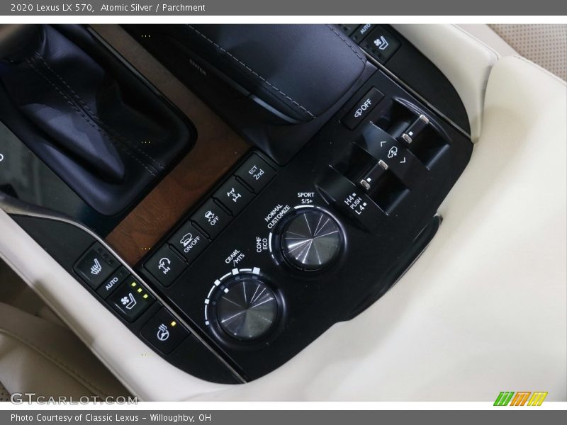 Controls of 2020 LX 570