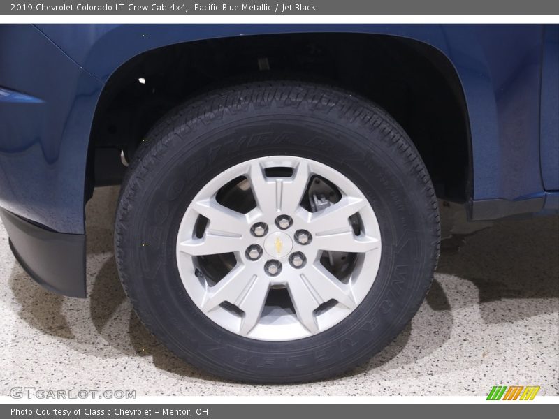 Pacific Blue Metallic / Jet Black 2019 Chevrolet Colorado LT Crew Cab 4x4