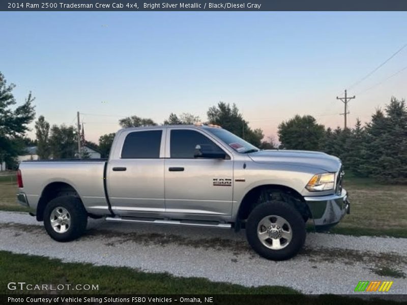  2014 2500 Tradesman Crew Cab 4x4 Bright Silver Metallic