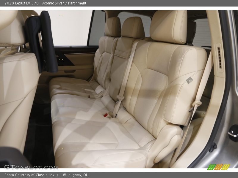 Rear Seat of 2020 LX 570