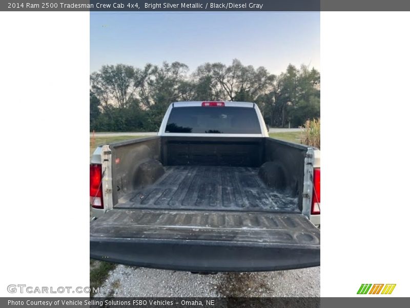 Bright Silver Metallic / Black/Diesel Gray 2014 Ram 2500 Tradesman Crew Cab 4x4
