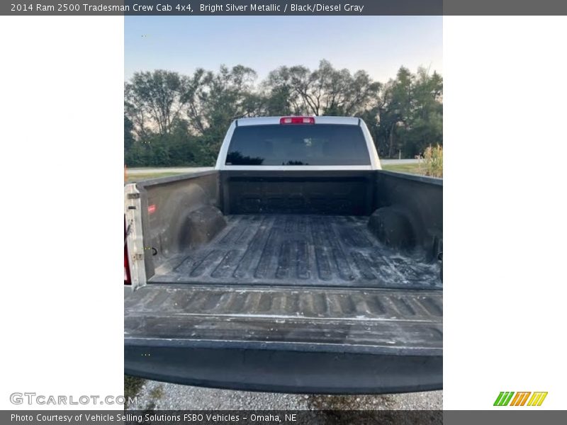 Bright Silver Metallic / Black/Diesel Gray 2014 Ram 2500 Tradesman Crew Cab 4x4