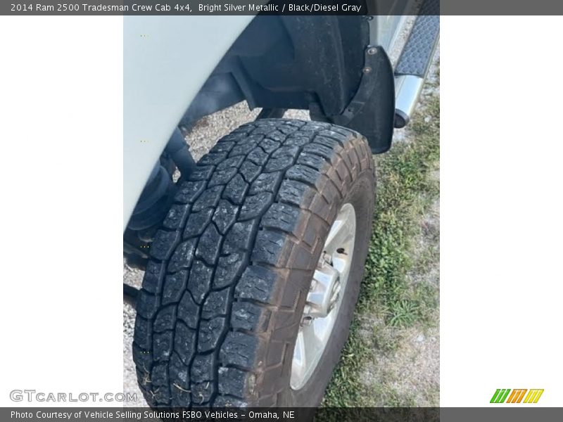 Bright Silver Metallic / Black/Diesel Gray 2014 Ram 2500 Tradesman Crew Cab 4x4