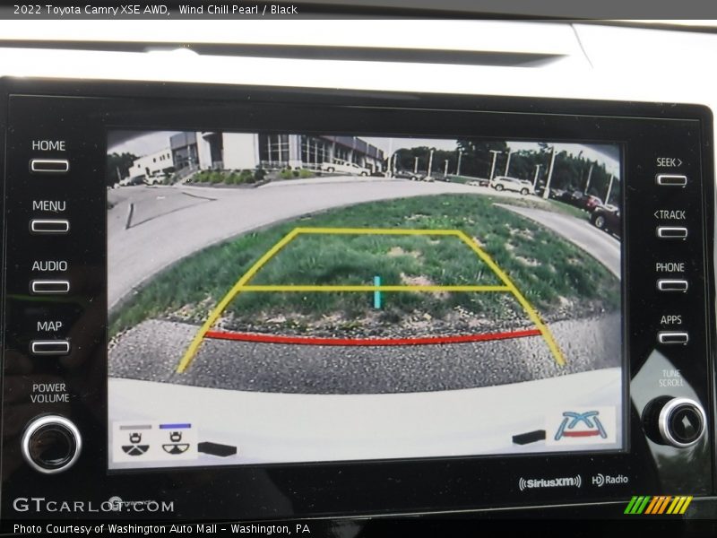 Wind Chill Pearl / Black 2022 Toyota Camry XSE AWD