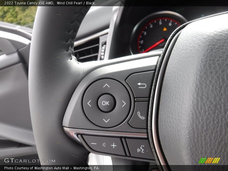 Wind Chill Pearl / Black 2022 Toyota Camry XSE AWD
