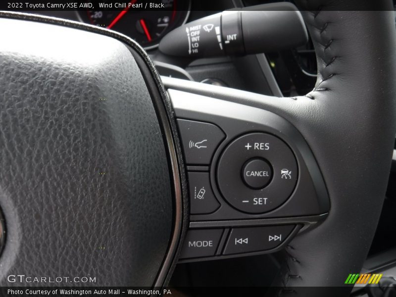 Wind Chill Pearl / Black 2022 Toyota Camry XSE AWD