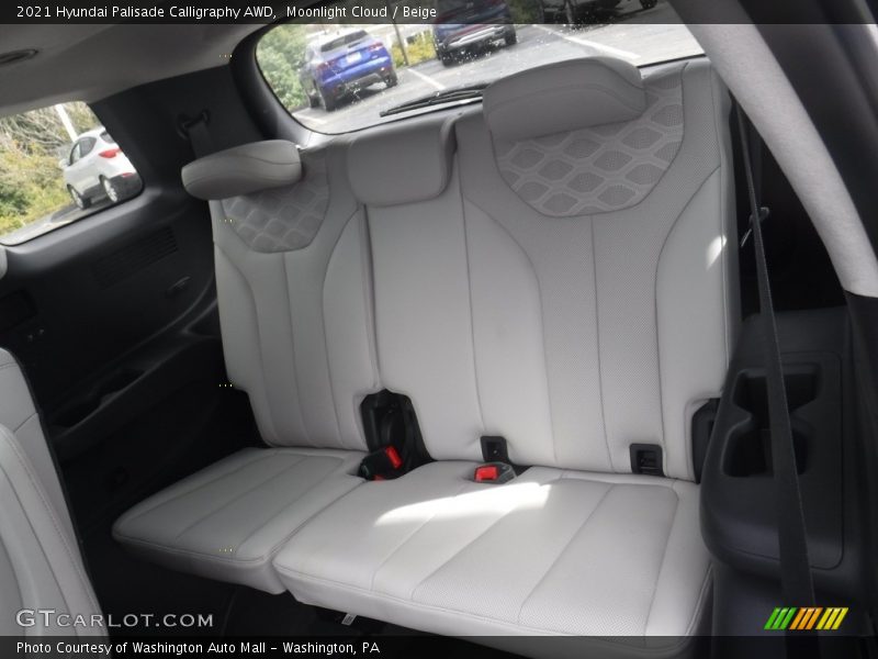 Rear Seat of 2021 Palisade Calligraphy AWD