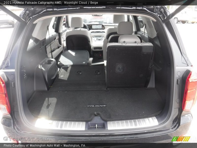  2021 Palisade Calligraphy AWD Trunk
