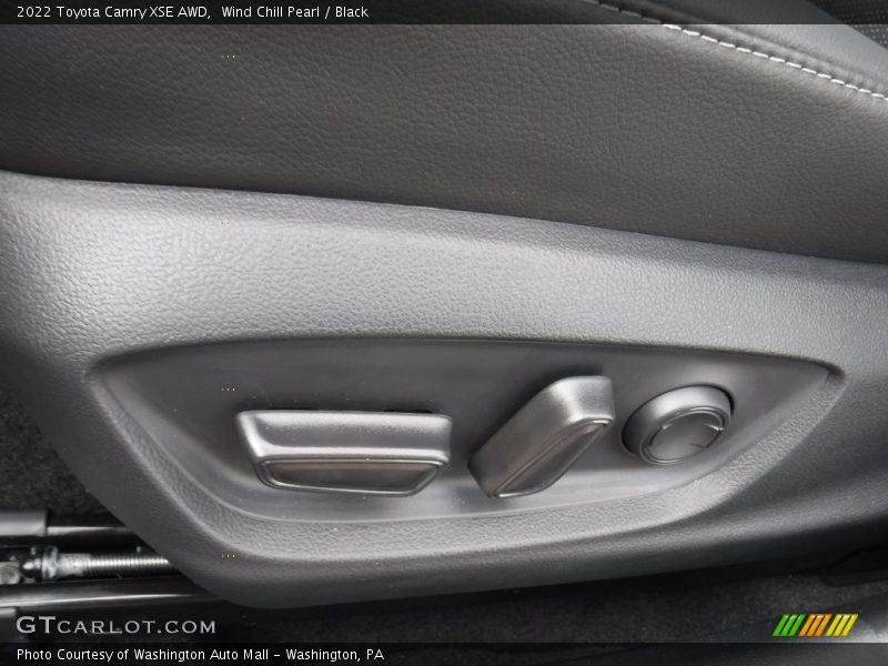 Wind Chill Pearl / Black 2022 Toyota Camry XSE AWD