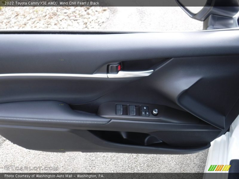Wind Chill Pearl / Black 2022 Toyota Camry XSE AWD